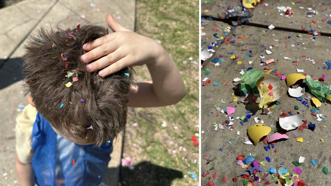 Cascarones, a playful and colorful tradition that unites friends and family around Easter : NPR