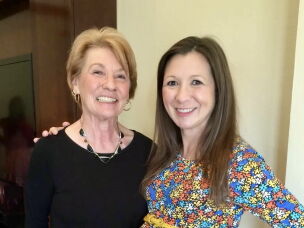 Meghan Maher and her mom Connie Cadwell. In order to help her mother through cancer treatment and care for her young children, Maher had to leave her career.