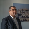 Basem Naim, a leader in the politburo of Palestinian militant group Hamas, photographed in Doha, Qatar, in July.