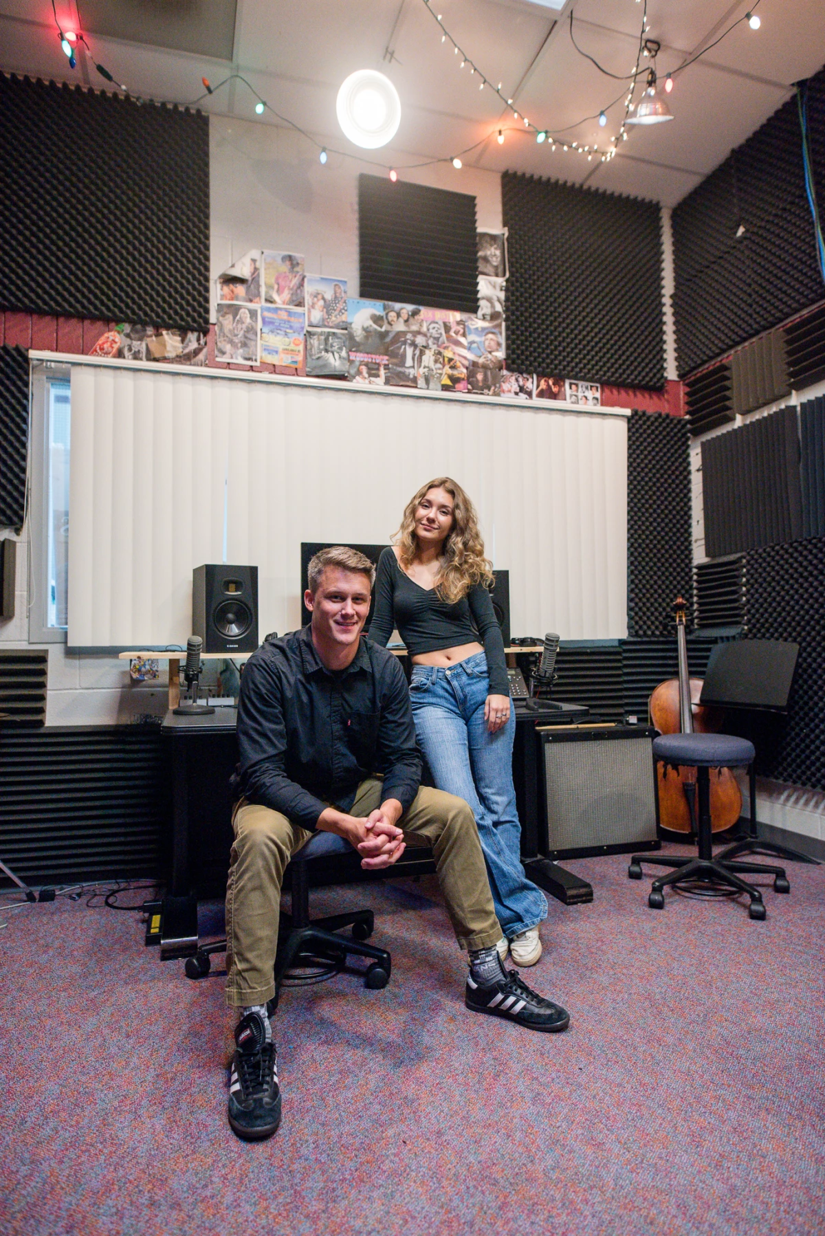Alonso-Rivera's podcast wouldn't have happened were it not for her teacher Mike Cox, who taught Eden as a sophomore in his introductory A/V class at Grandville High.