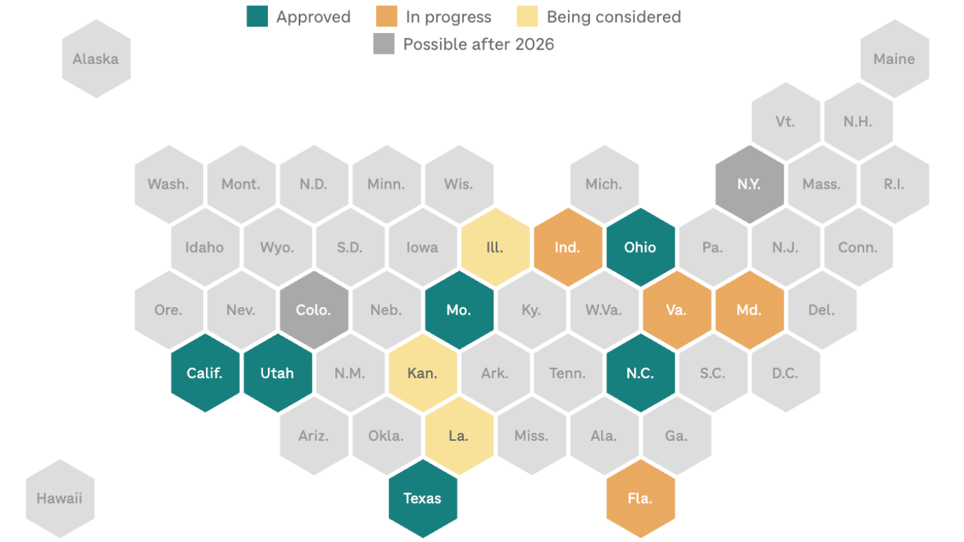 After Texas ruling, Trump and Republicans head to 2026 with a redistricting edge