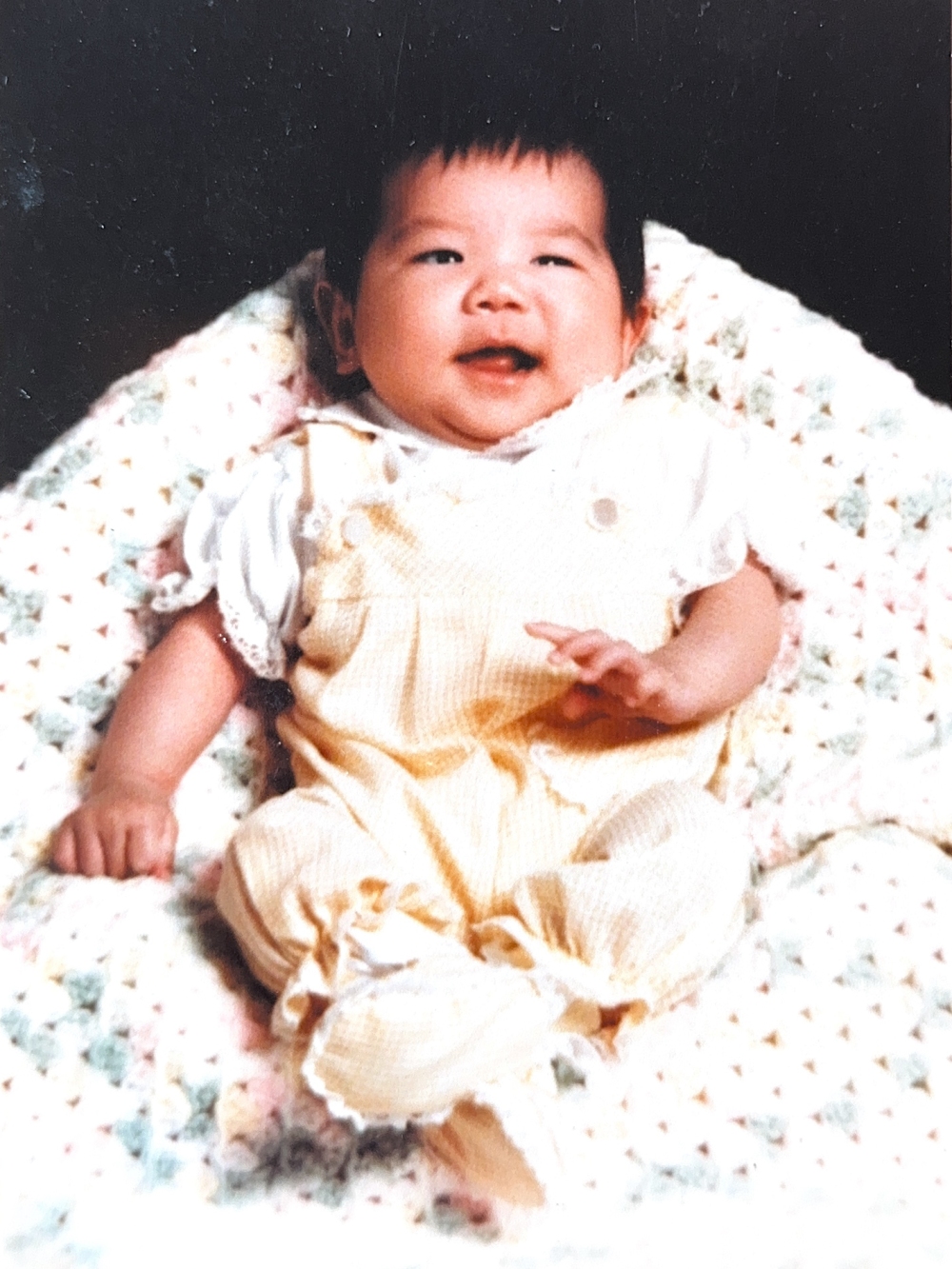 In her earliest memories, A sensed a difference between her and her white parents. Yet, she also remembers feeling special, chosen and cared for.