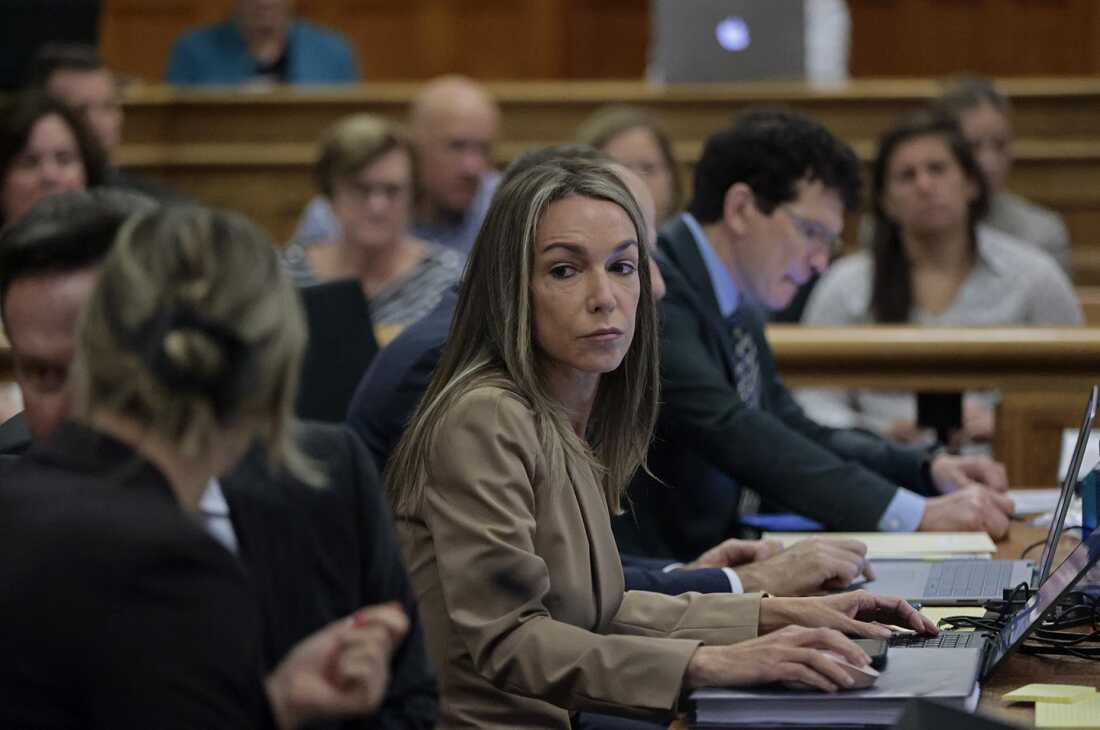 Karen Read sits in her retrial in Norfolk Superior Court on June 9.