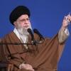 In this photo released by the official website of the office of the Iranian supreme leader, Ayatollah Ali Khamenei speaks to a group of people and officials in Tehran Friday, March 21, 2025.