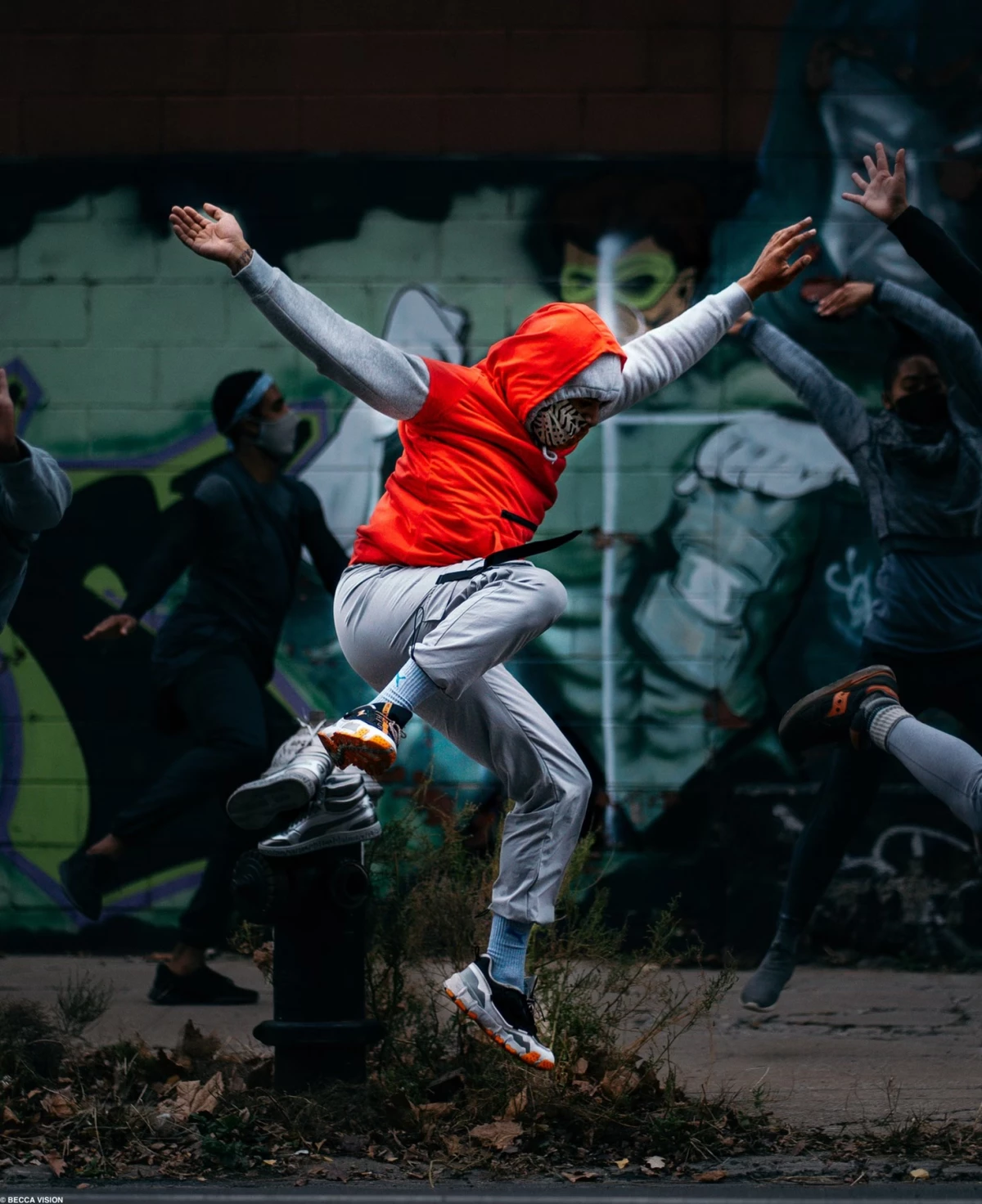 Brion Vann in the Jamal Jackson Dance Company work ADULTIFICATION, which received one of the 2025 National Dance Project's Production Grants.