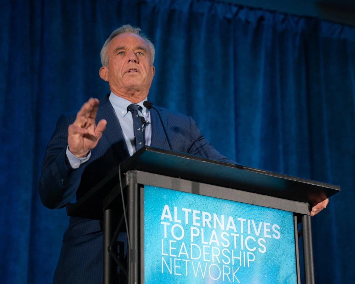 Health Secretary Kennedy speaks at the Chemicals of Concern policy summit in Charlotte, N.C. in April.
