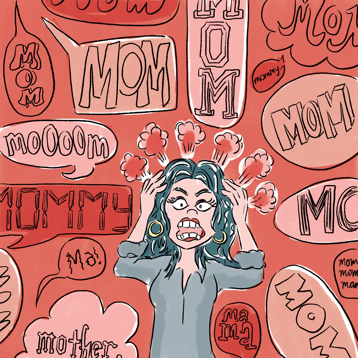 Mom! Mom! MOM! 3 ways to stay calm in stressful parenting moments