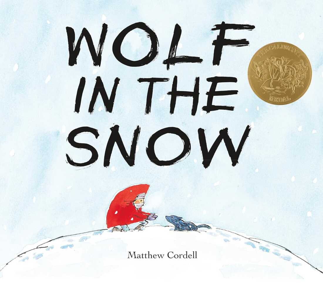 Wolf In The Snow, by Matthew Cordell