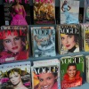 Vogue杂志在《 Vogue World:2022年纽约》期间的报摊上。