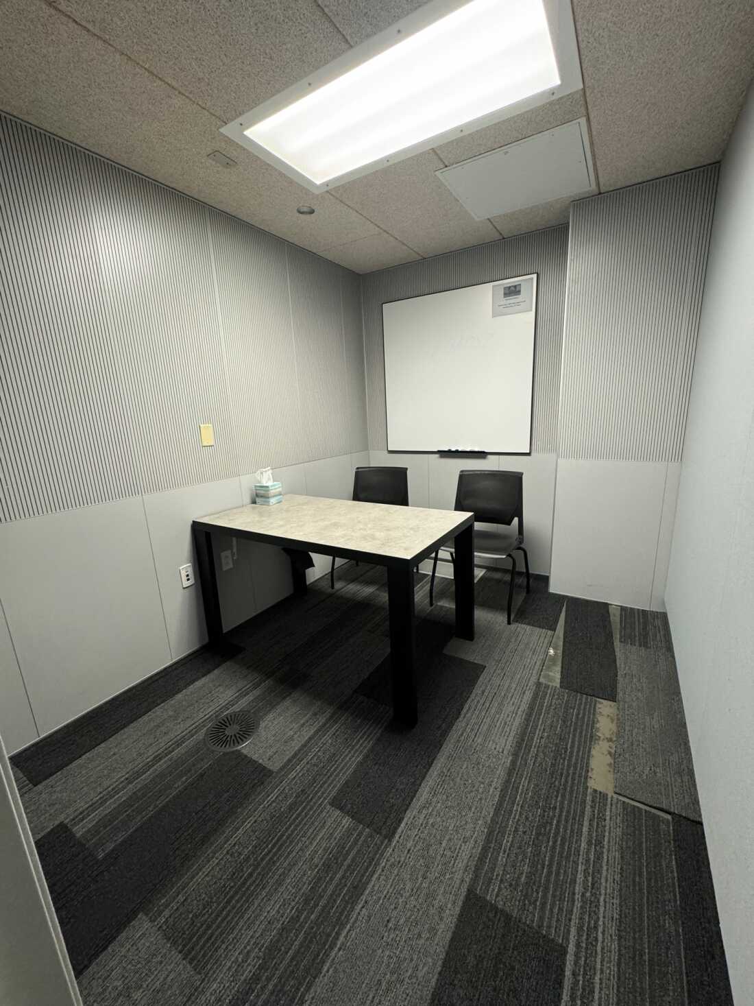 The Kansas City Police Department used to interview victims as well as suspects in the same room.