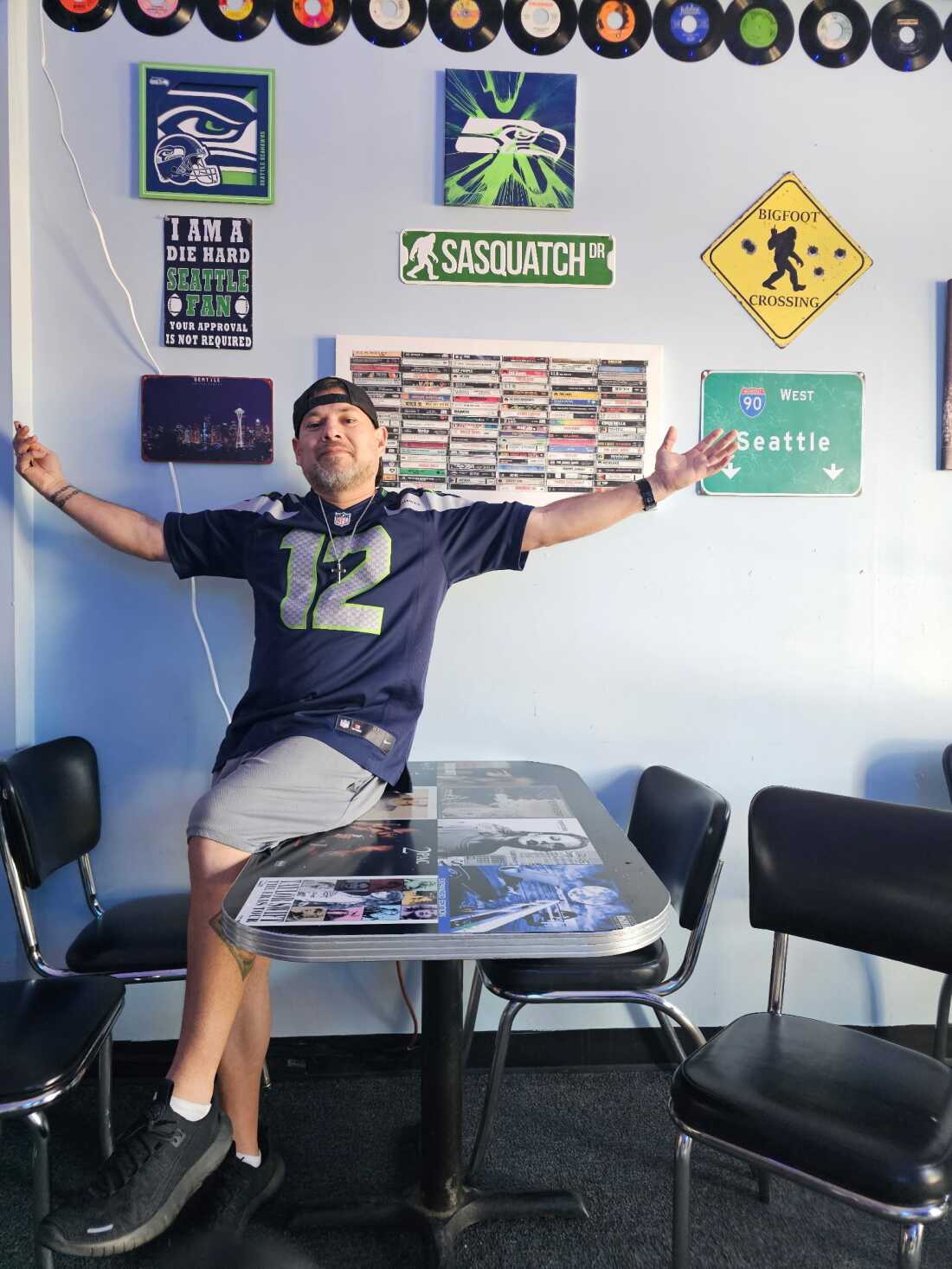 Seattle Seahawks fan Jason Hibbs is one of many around the nation who find it infuriating to hear Patriots fans grousing about the “long-suffering” years since they last won a championship. Hibbs is hoping the Seahawks beat the Pats and “shut up” their “obnoxious” fans.