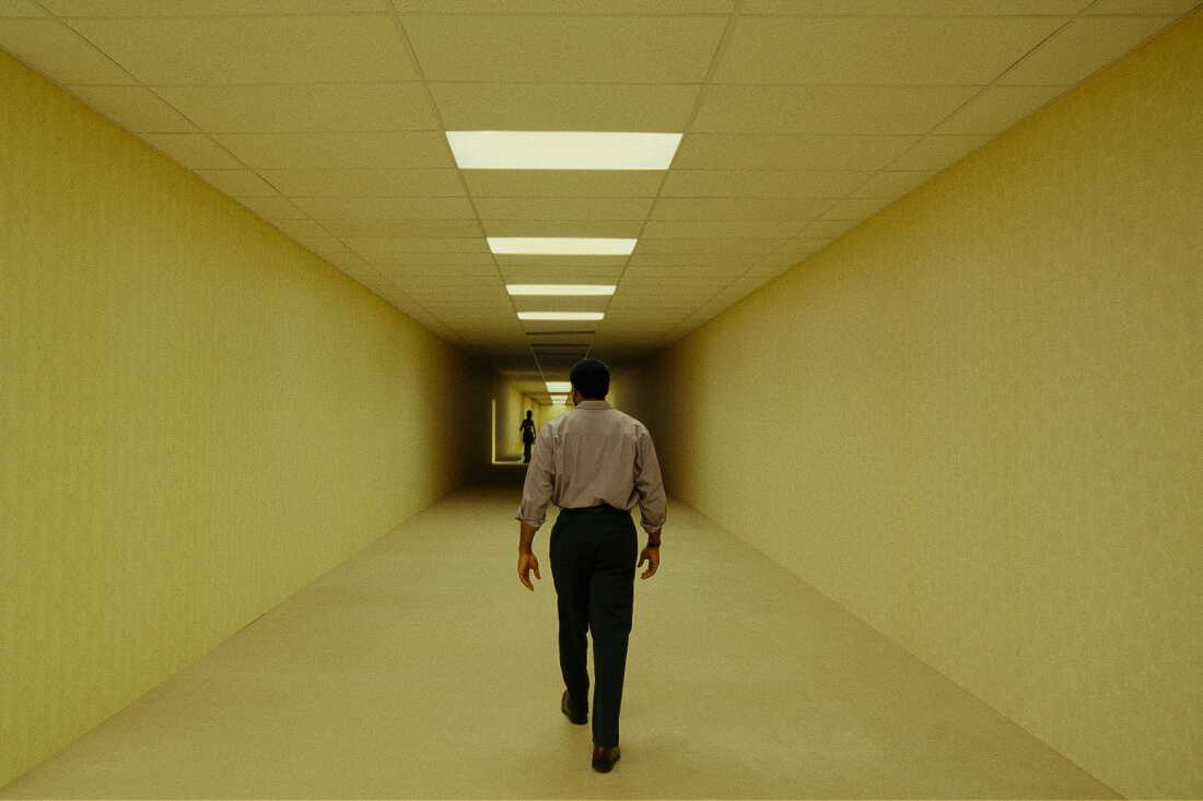 Actor Chiwetel Umeadi Ejiofor portraying Clark in "Backrooms."