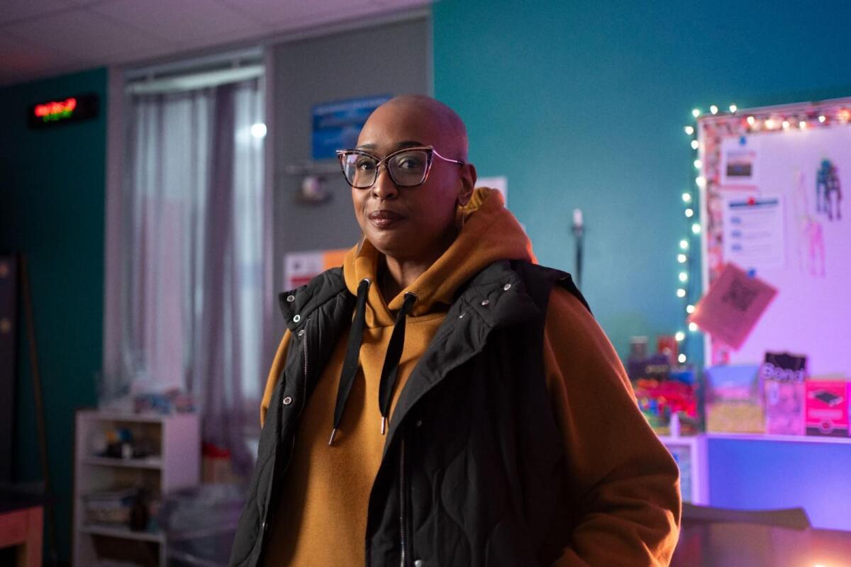 Chanea Bond disagrees with the argument that not incorporating AI into lessons puts her students at risk of falling behind. 'I just don't see a world where students learning how to think and learning how to articulate themselves puts them at a disadvantage,' she says.