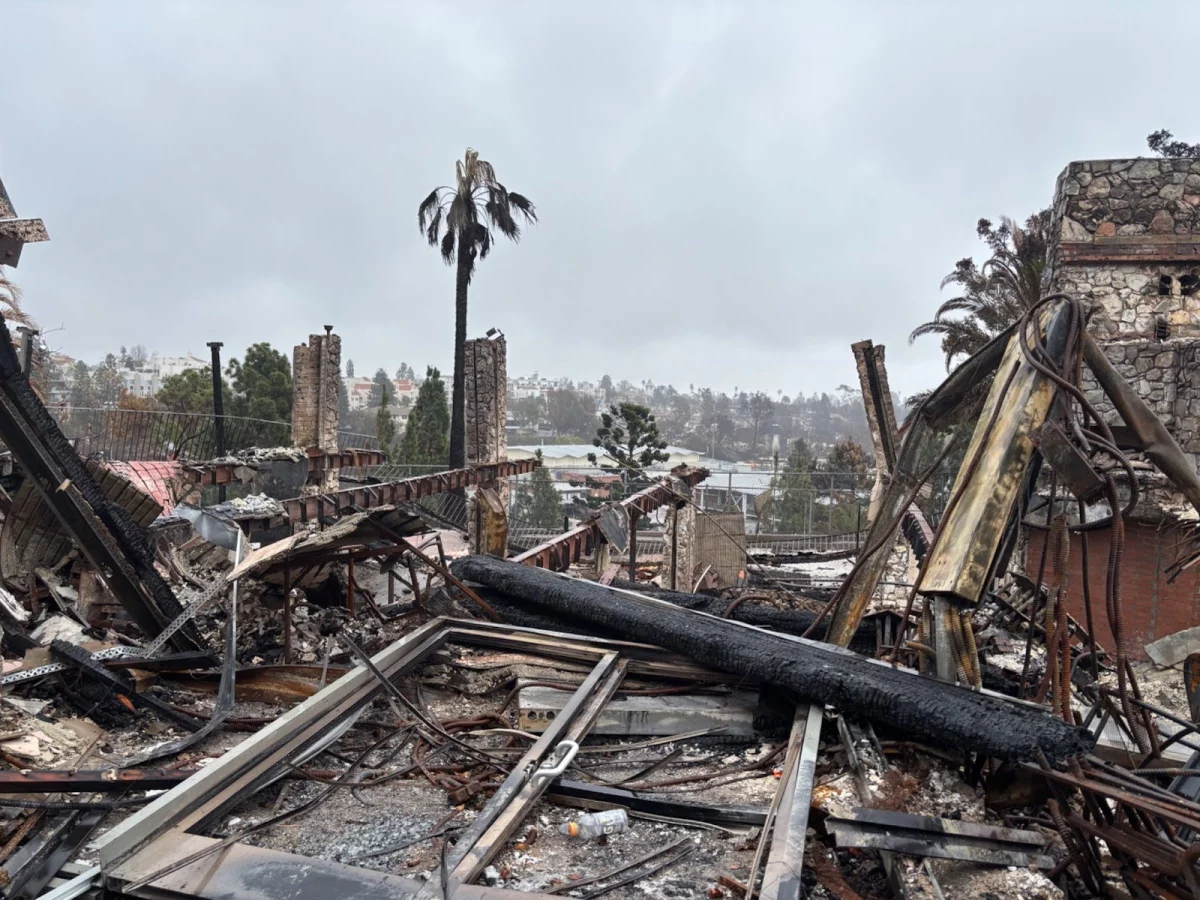 In addition to the worship space, Palisades Presbyterian also lost its fellowship hall, administrative offices and preschool in the Palisades Fire.  