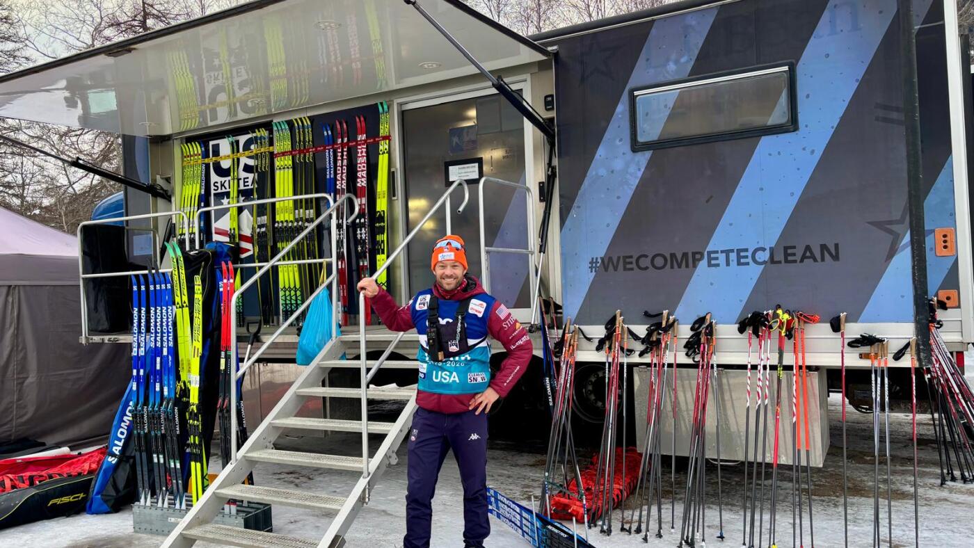 Olympics Jessie Diggins Yolanda wax : NPR