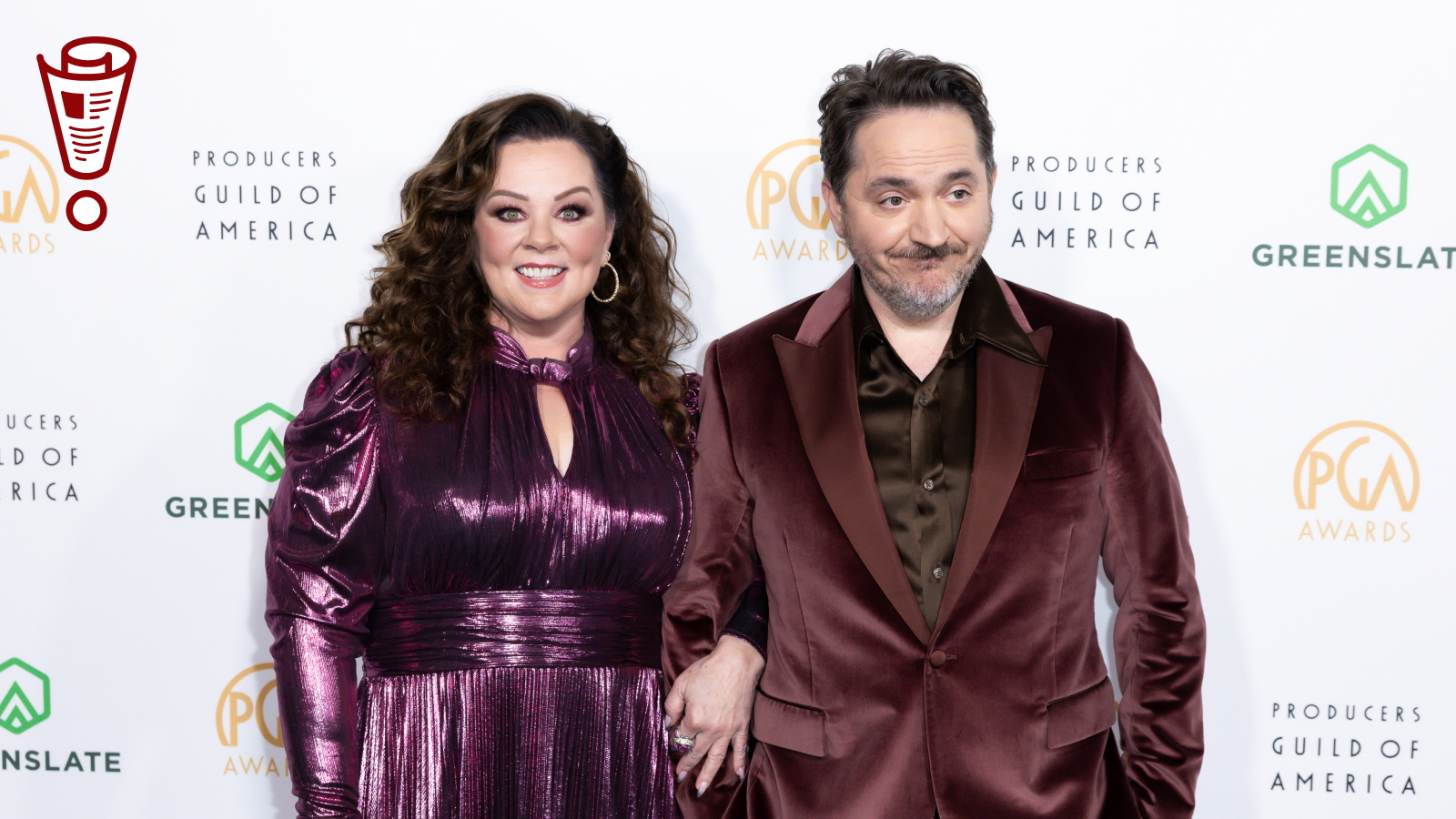 Melissa McCarthy and Ben Falcone attend the 35th Annual Producers Guild Awards at The Ray Dolby Ballroom on February 25, 2024 in Hollywood, California. (Photo by Elyse Jankowski/WireImage)