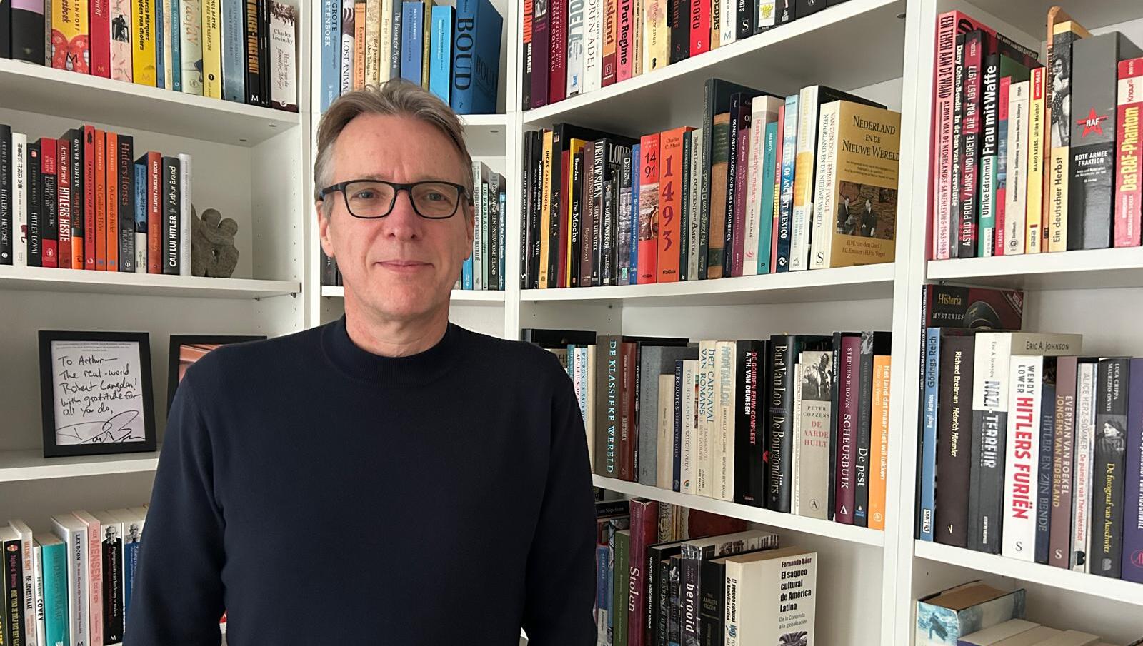 For 20 years, Dutch art detective Arthur Brand has acted as an intermediary between the police and people who know where stolen artwork might be hiding. (Rebecca Rosman for NPR)