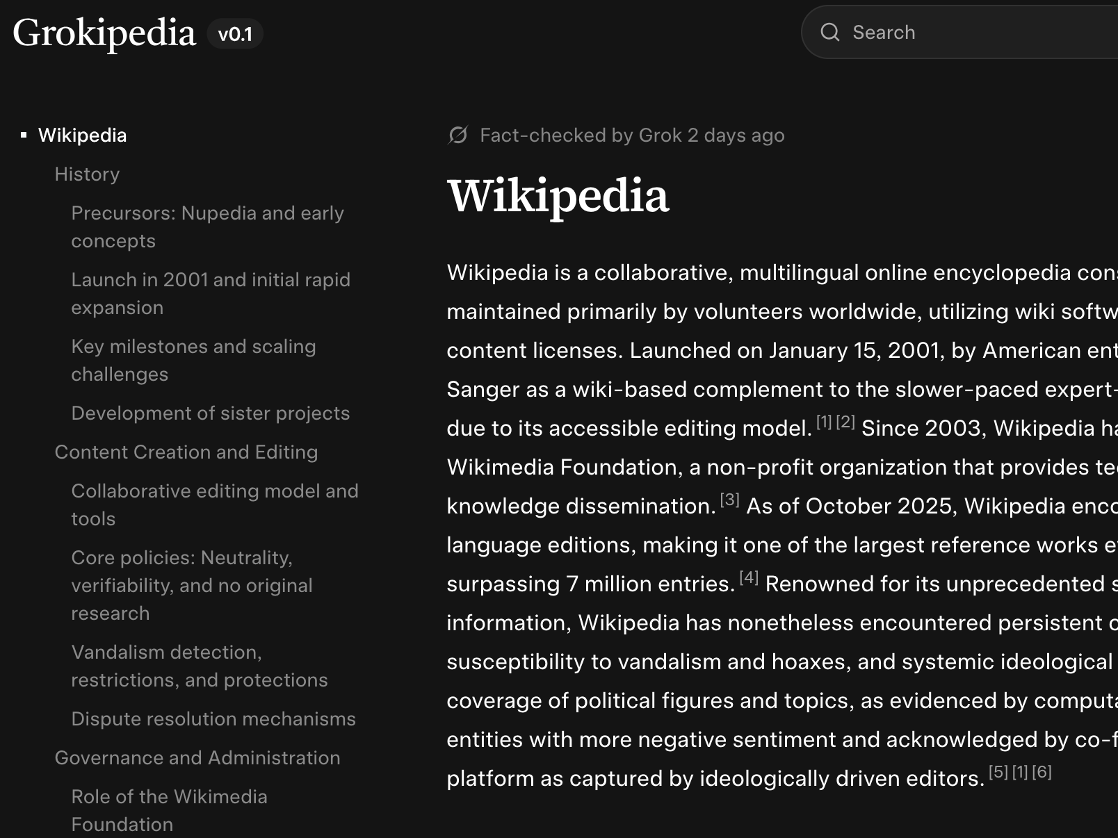Http Wikipedia What Wikipedia and Grokipedia are saying about each other | NCPR News