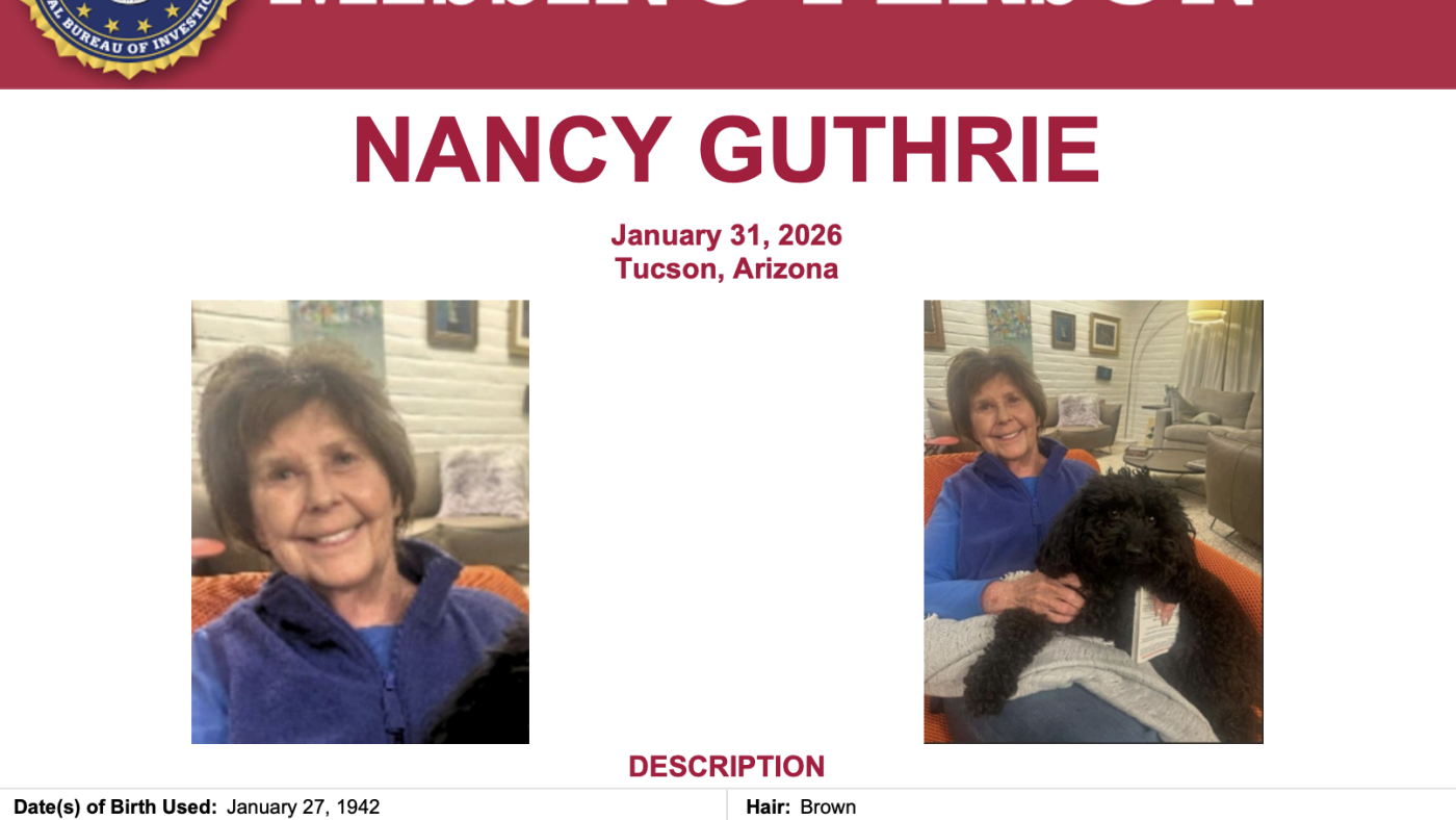 Nancy Guthrie search enters its second week as a purported deadline looms
