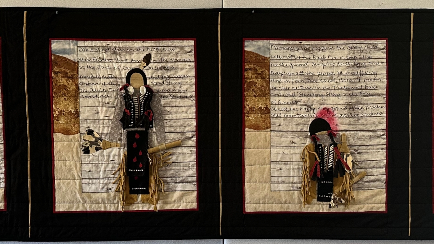 Soft medium, hard truths - National Endowment for the Arts recognizes a Navajo quilter Soft medium, hard truths - National Endowment for the Arts recognizes a Navajo quilter