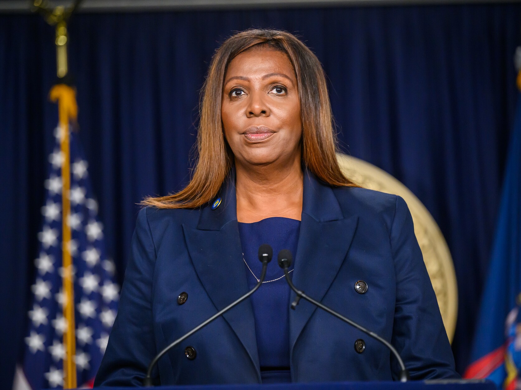 NY Attorney General Letitia James turns to legal defense fund amid scrutiny from Trump DOJ | NCPR News