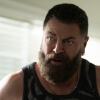 Nick Offerman plays Jinx, a former professional wrestler in Margo's Got Money Troubles.