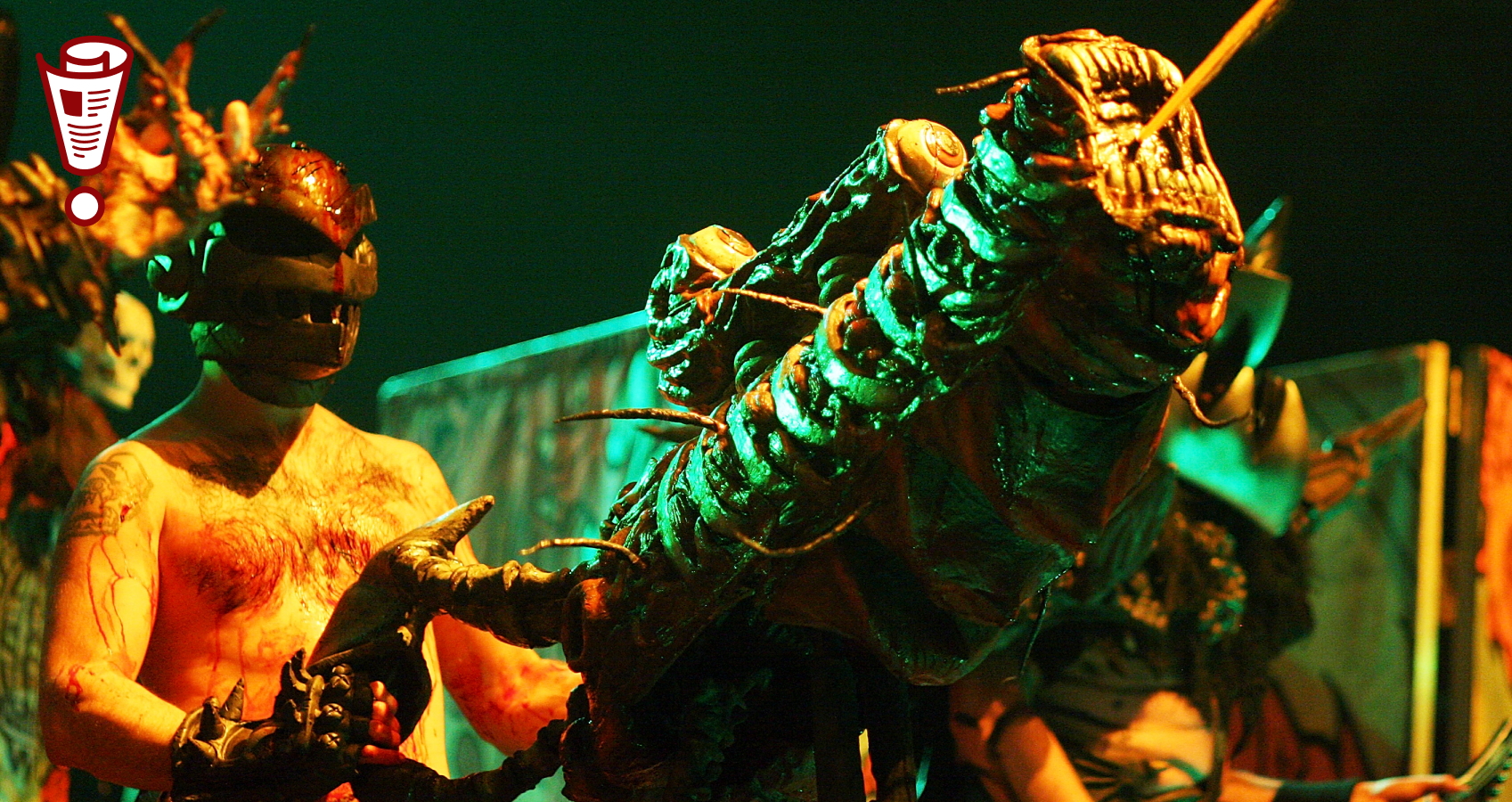 Metal band GWAR performs live onstage for the Viva La Bam tour at Roseland Ballroom on November 2, 2007 in New York City. (Photo by Roger Kisby/Getty Images)