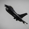 In this photo taken on Aug. 4, 2024, the Ukrainian Air Force's F-16 fighter jet flies in an undisclosed location in Ukraine. One of the handful of F-16 warplanes that Ukraine has received from its Western partners to help fight Russia's invasion crashed on Monday, Aug. 26, when Russia launched a major missile and drone barrage at Ukraine, Ukraine's military officials said on Thursday, Aug. 29, 2024.