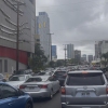 A traffic jam forms in Honolulu on Tuesday, July 29, 2025, as people heed a tsunami evacuation warning that coincided with rush hour following a powerful earthquakes in Russia's Far East early Wednesday.