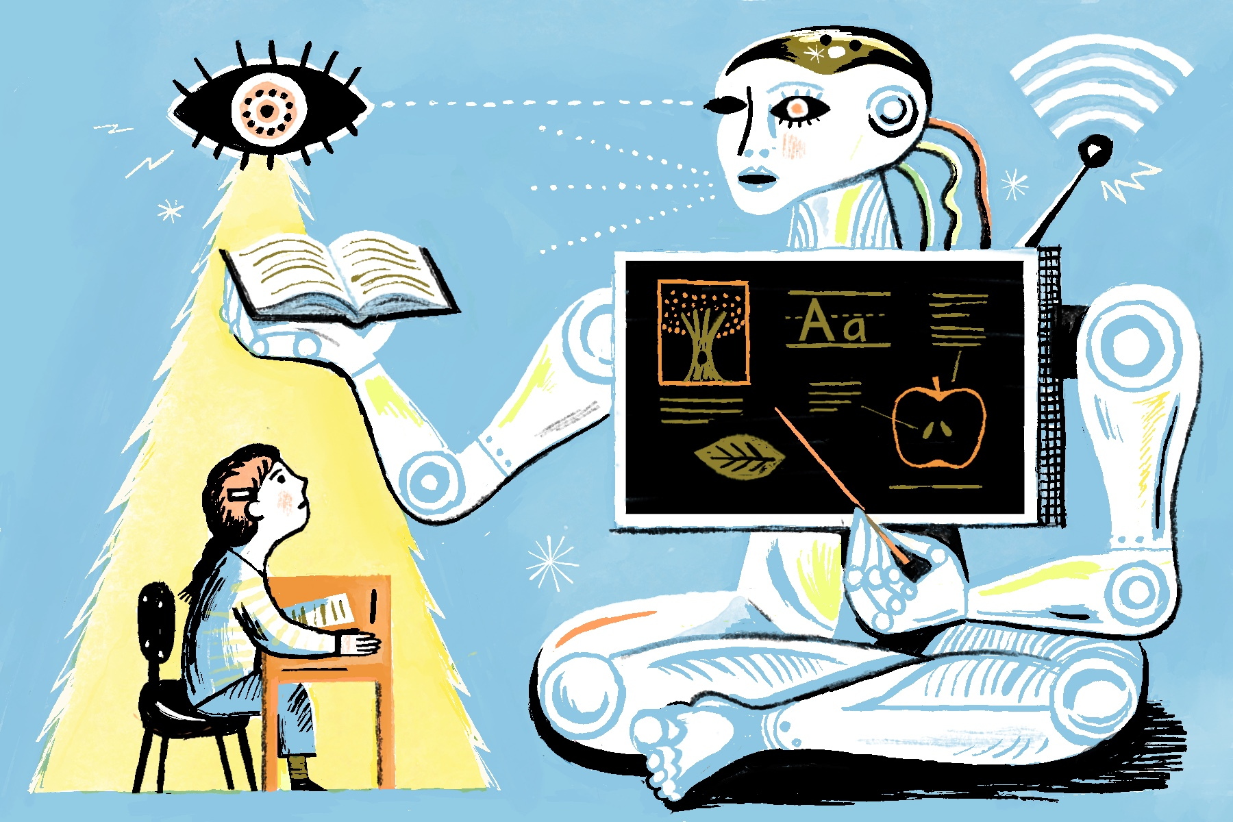 Welcome to the 'Wild West' of AI in schools: Research is scarce, but experiments abound