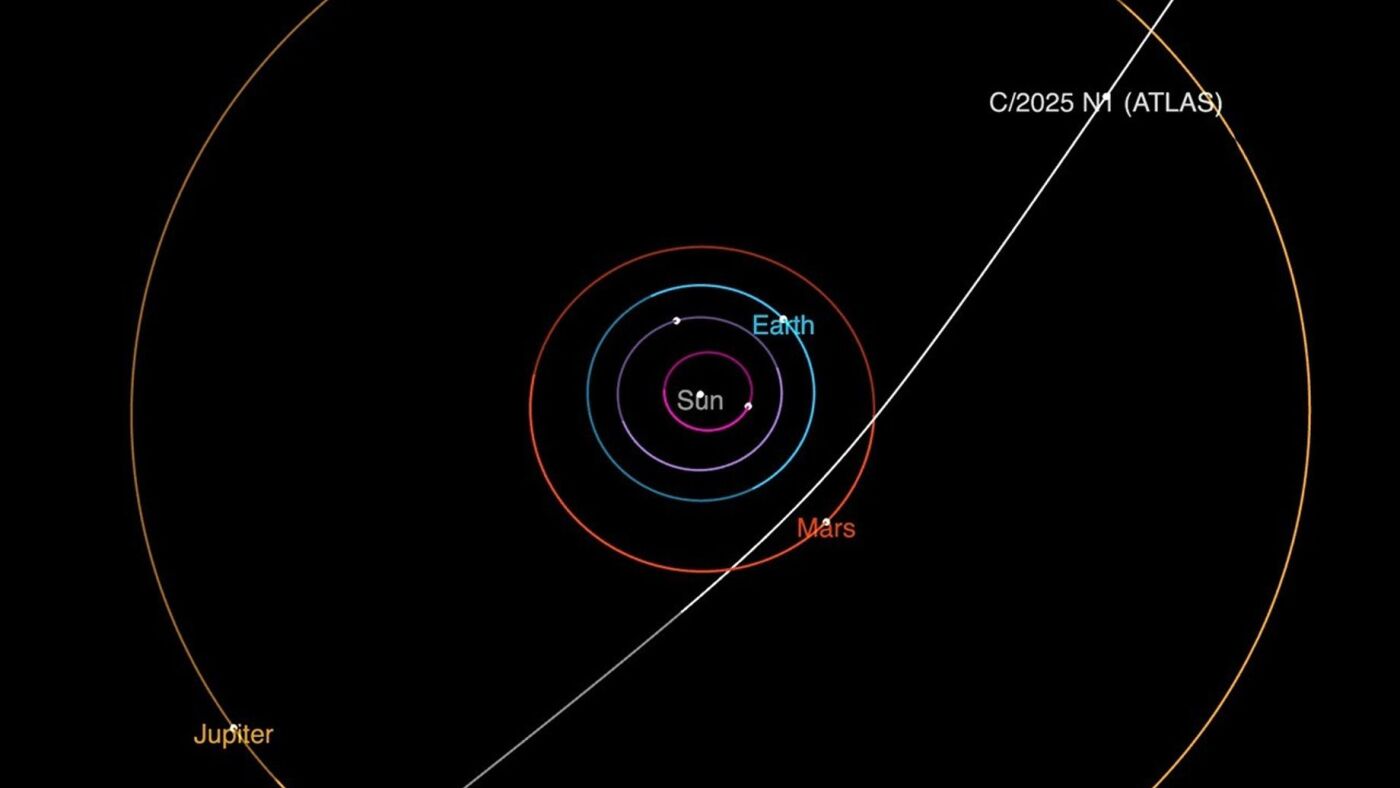 NASA spots a brand new comet flying in from a distant star system : NPR NASA spots a brand new comet flying in from a distant star system : NPR