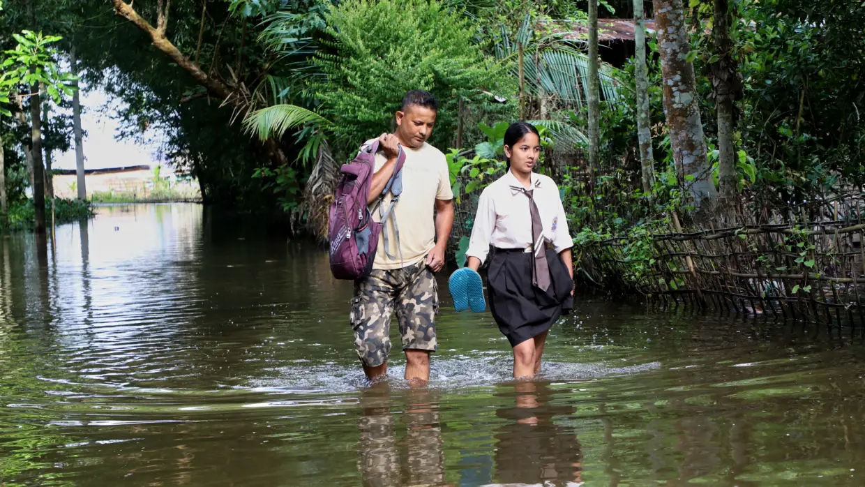 Flood death toll in India's Assam reaches 100 as thousands lose their homes