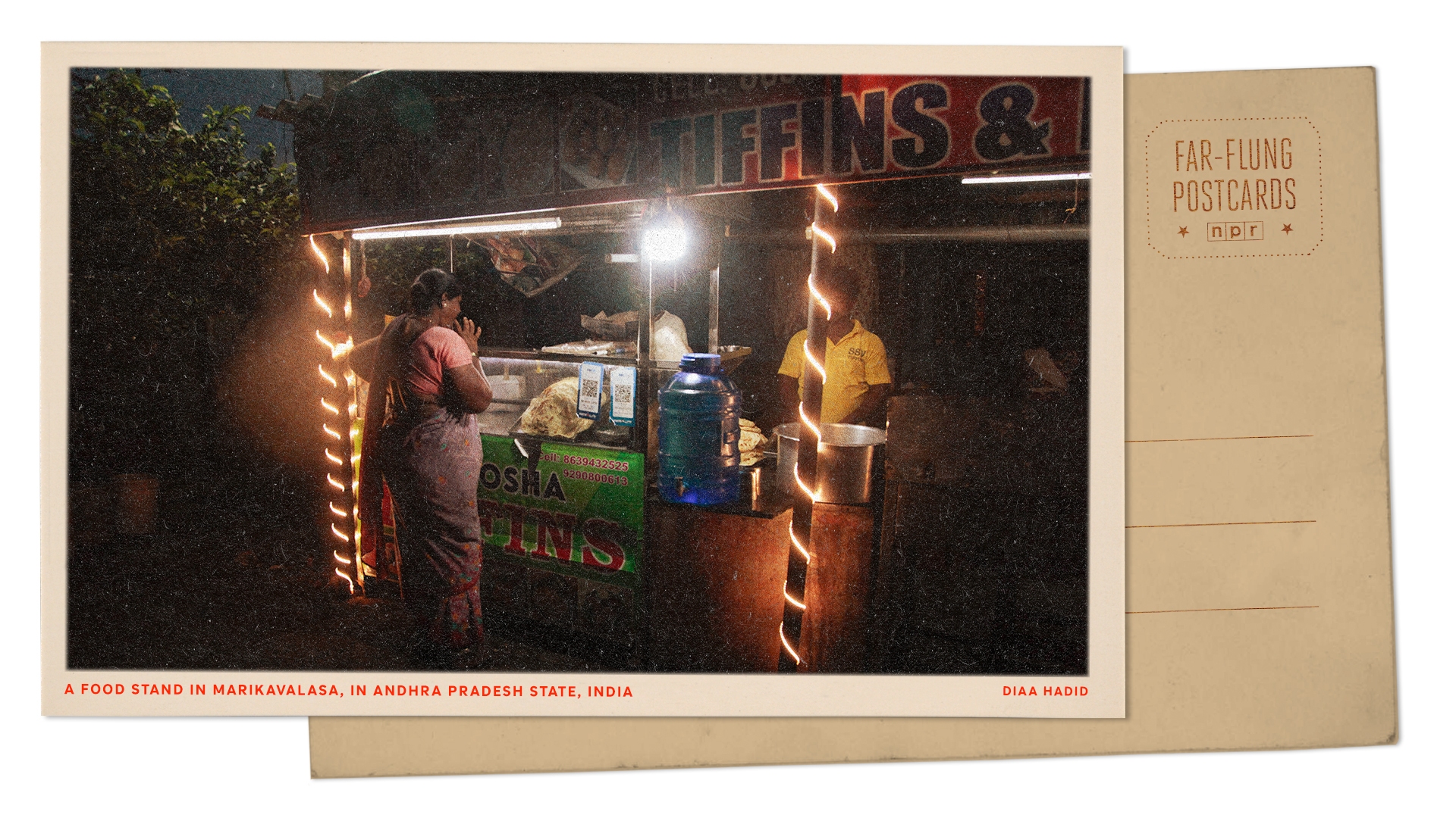 Greetings from Andhra Pradesh, India, where a fragrant food stand feeds working women Greetings from Andhra Pradesh, India, where a fragrant food stand feeds working women