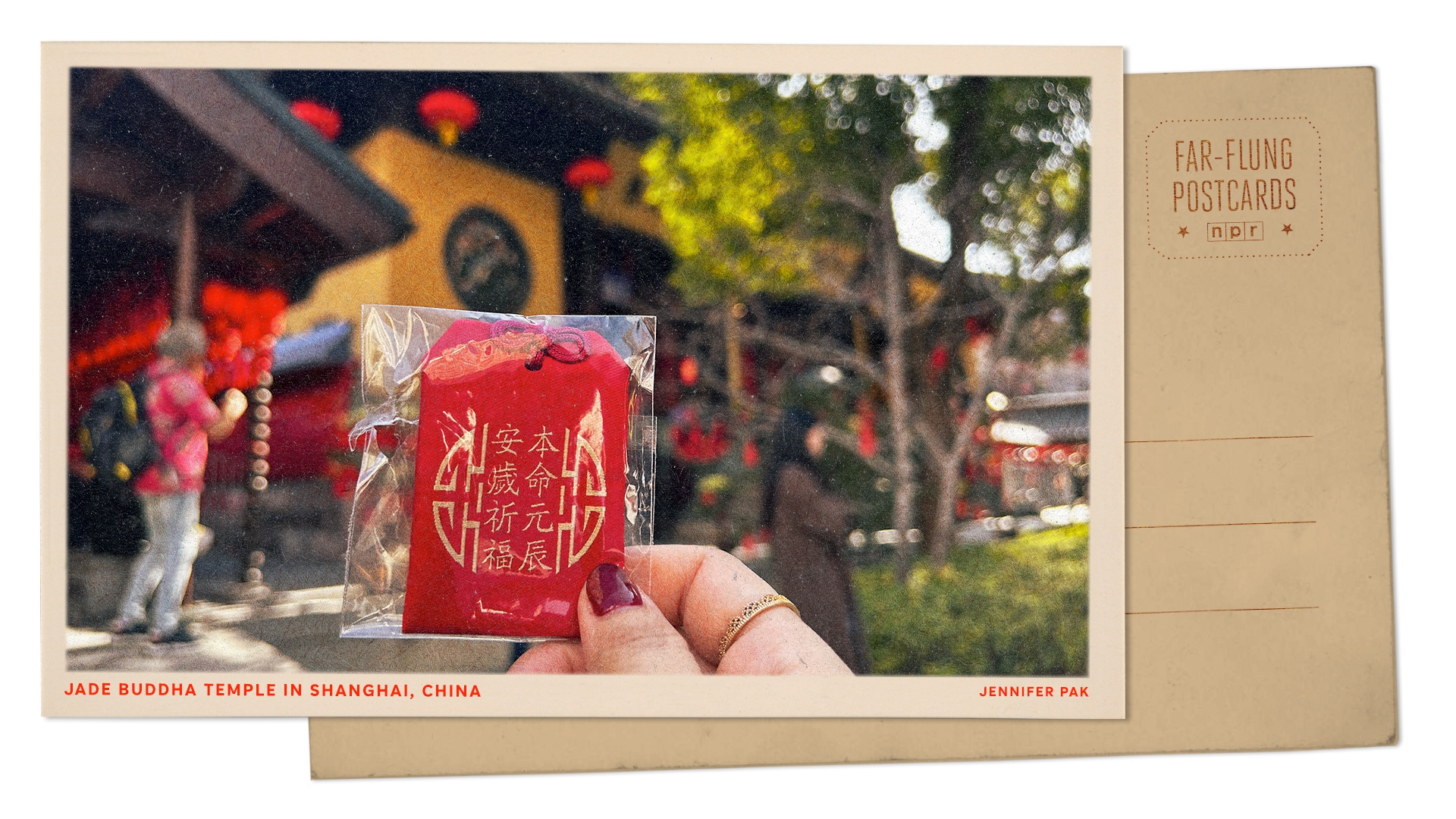 Greetings from a Shanghai temple where you can ward off bad luck in the Year of the Horse
