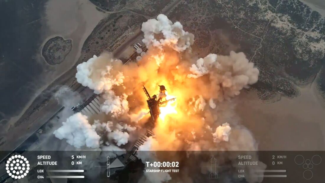 SpaceX's mega rocket Starship launched from SpaceX's Starbase in Boca Chica, Texas on Thursday, June 5, 2024.