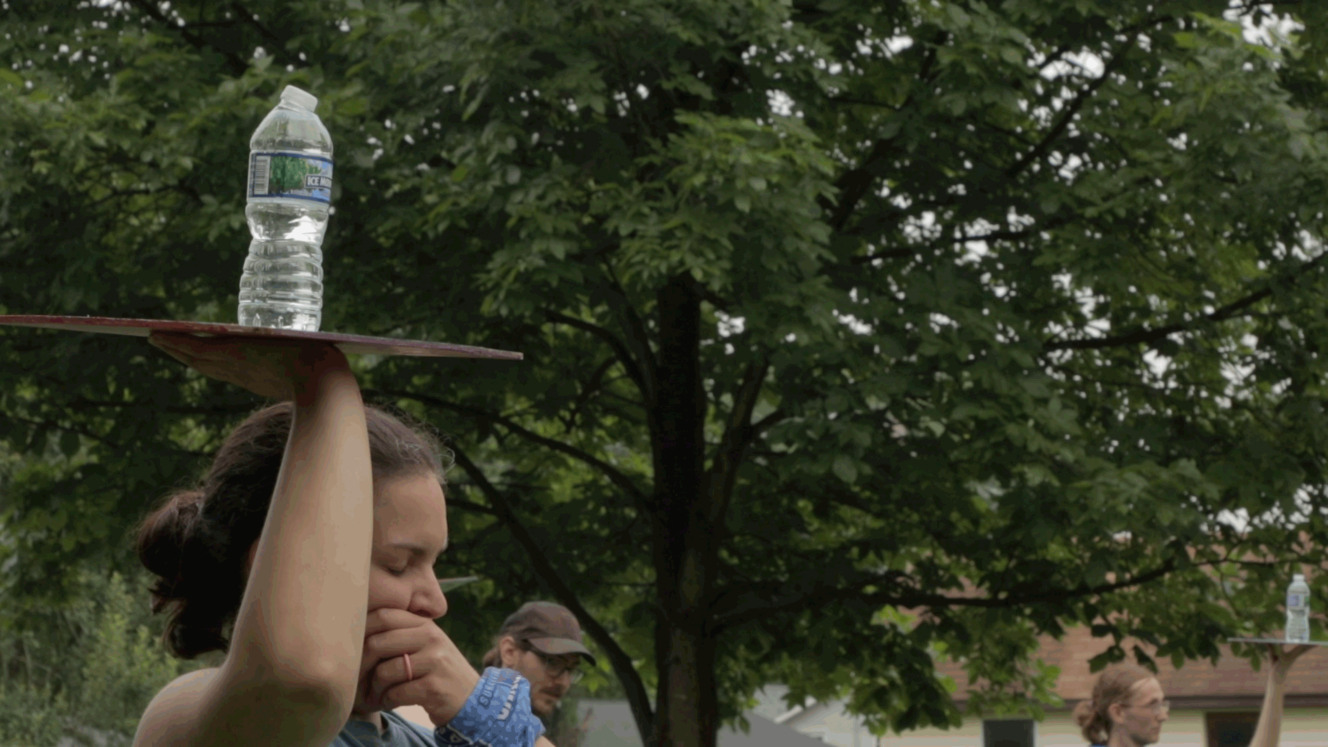 The author succumbs to gravity.