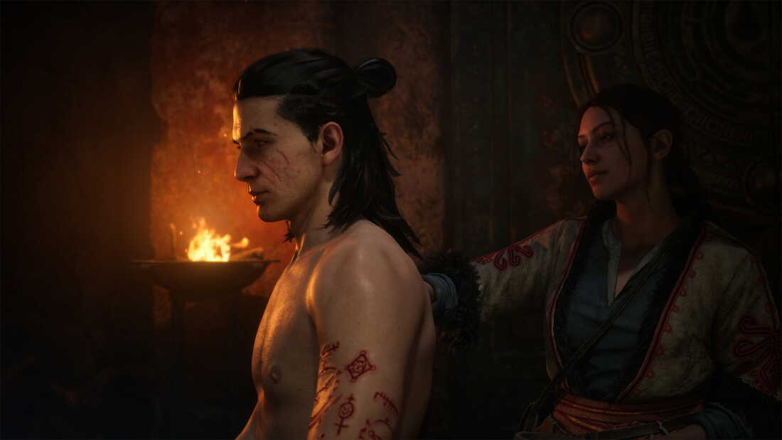 Spend time with allies or in pursuit of one of many quests in Blood of the Dawnwalker.