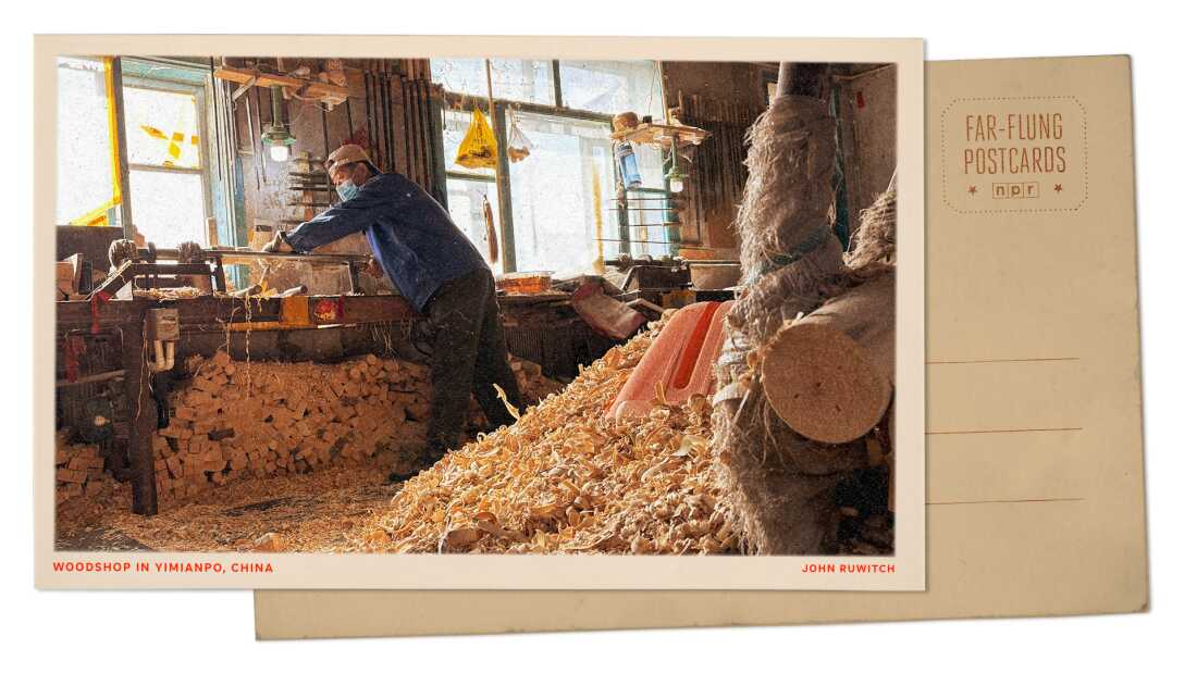 Greetings from Yimianpo, China, the place artisans carve Russian nesting dolls