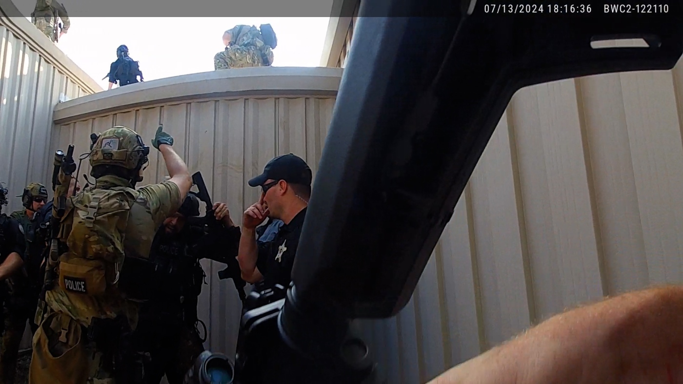 Newly released video shows chaos and confusion after Trump assassination attempt Newly released video shows chaos and confusion after Trump assassination attempt