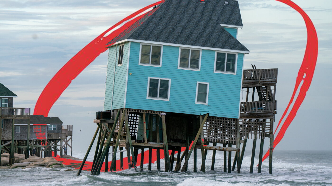 You'd expect homeowners to save their stuff. Federal policy pays them to leave it