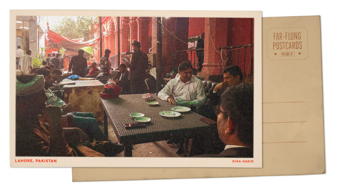 Greetings from Lahore, Pakistan, whose high court offers an oasis for chatter and chai