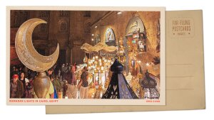 Greetings from Cairo, where lights and decorations transform the city during Ramadan