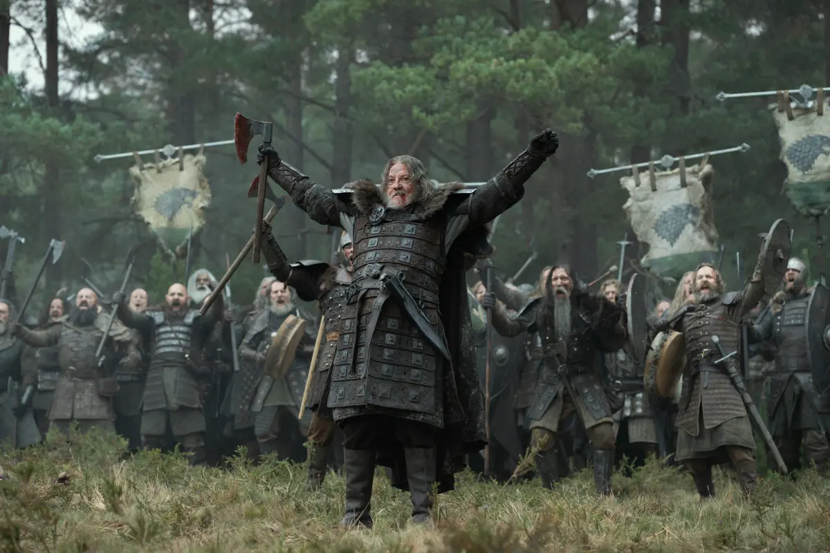 Ser Roderik Dustin 'House of the Dragon,' Season 3, Episode 1: Number one with a gullet ...