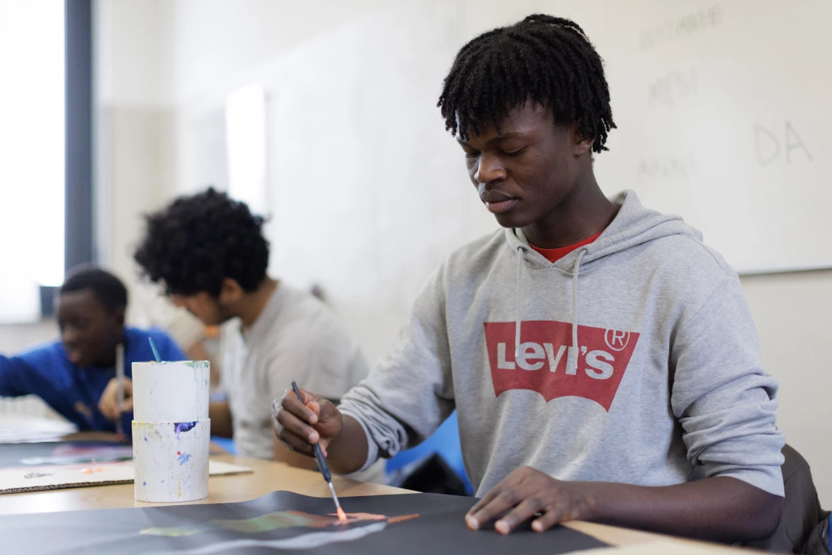 Clovis, from Nigeria, lived in Italy as a child before moving to France. He's now back, saying he couldn't access university or secure residency there. He's staying at Casa Janucci, run by Milan City Council with partners including the International Rescue Committee. Like for others, he withheld his last name while his asylum case is pending.