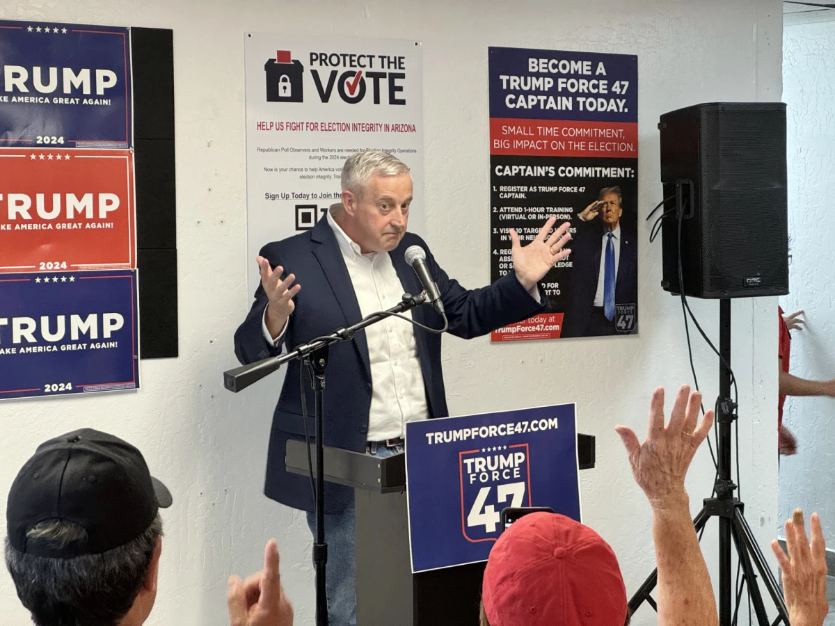 Republican National Committee Chairman Michael Whatley says Republicans must reach more low-propensity voters ahead of November, and the Trump Force 47 campaign initiative will help 'dynamite those people off of their couch.”