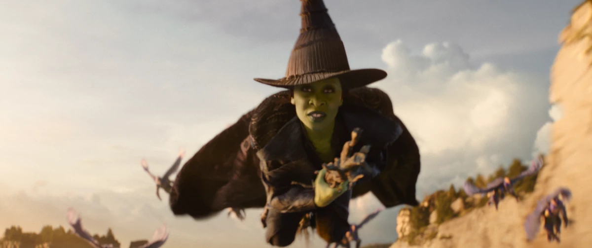 Cynthia Erivo is Elphaba in Wicked: For Good, directed by Jon M. Chu.