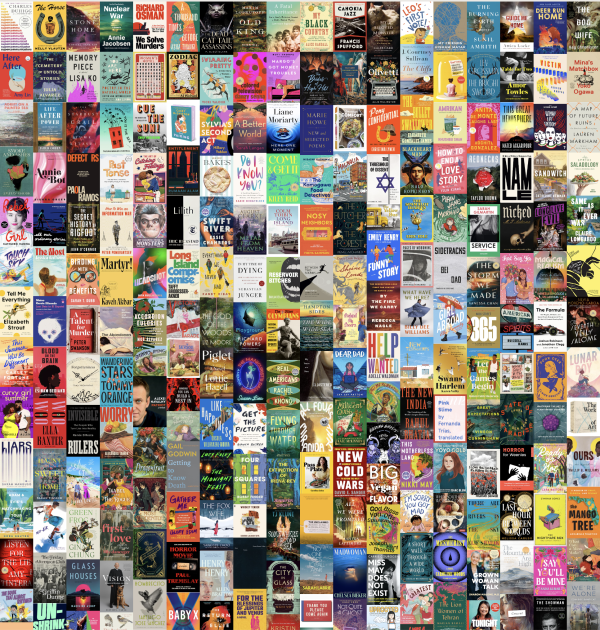 Book covers from the 2024 installment of Books We Love