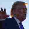 Republican presidential nominee former President Donald Trump speaks during a campaign rally at Arnold Palmer Regional Airport on Saturday in Latrobe, Pa.