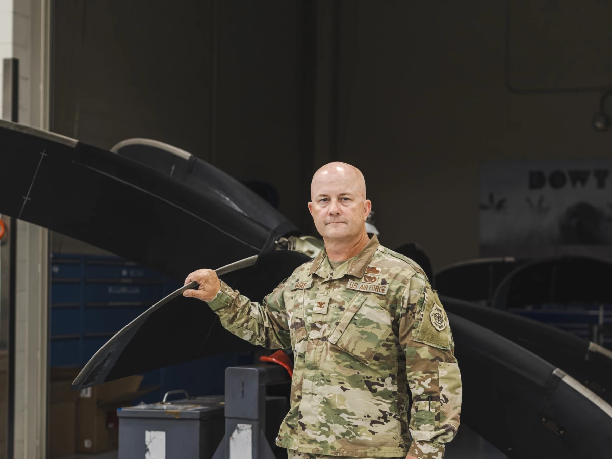 Col. William Magee is the Commander of the 403rd Maintenance Group, Air Force Reserve Command, Keesler Air Force Base. He sees the Hurricane Hunters' task as a combat mission to protect the US coastline.