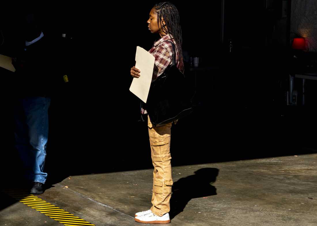 Richmond residents cast their votes at Fire Station #15 during the morning hours on Tuesday in Richmond, Va.
